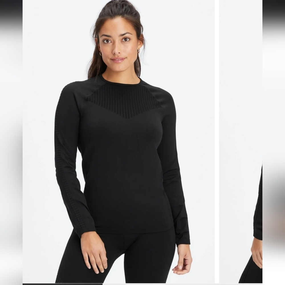 NWT Fabletics Sync Seamless Long-Sleeve Top